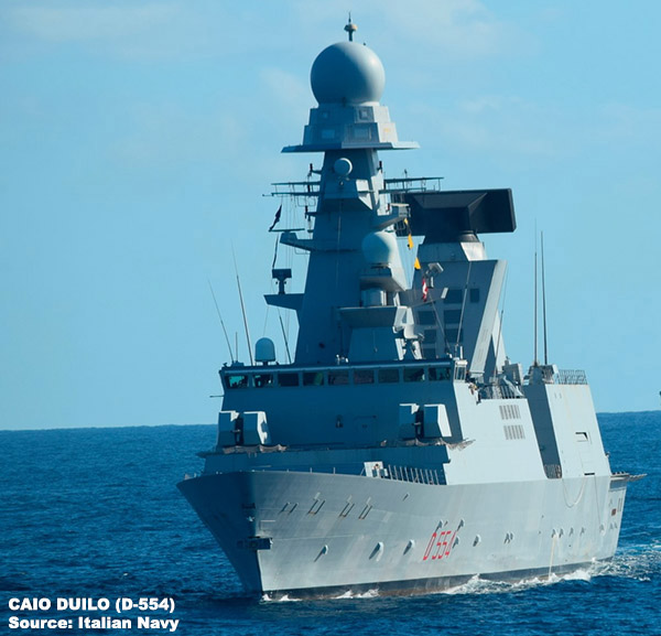 Overview — ANDREA DORIA (D553) class DDG — Destroyers — Ships