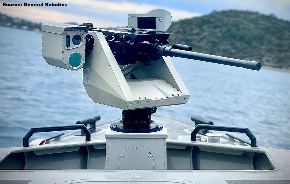 Overview — Shark remote weapon station — Naval Guns — Artillery/Guns