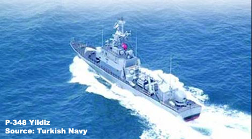 Overview — YILDIZ (P-348) class — Small Combatants — Ships — Weapons ...